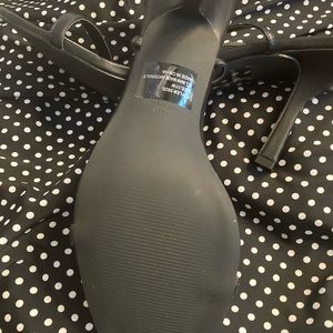 Black Ankle Strap Heel